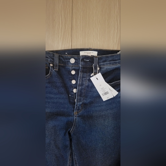 Dynamite navy wash skinny jeans - Picture 4 of 4